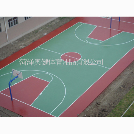 丙烯酸篮球场地